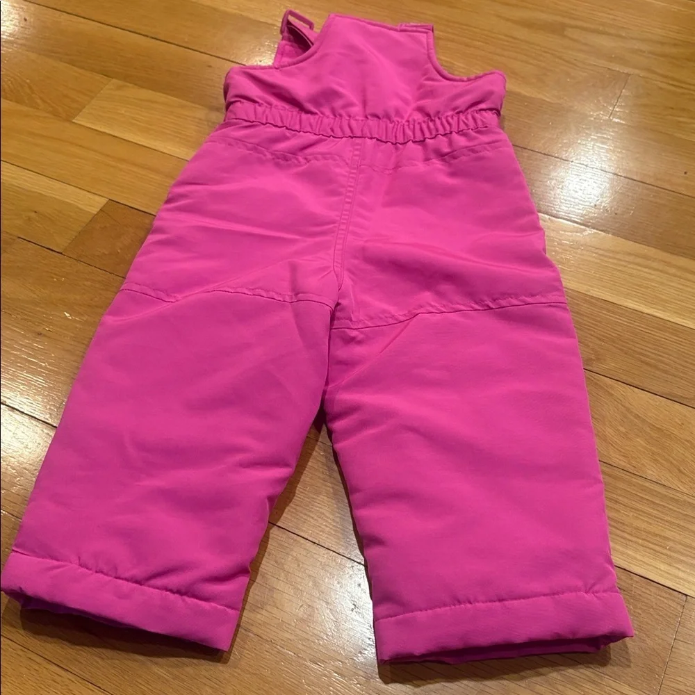 Wonderkids Hot Pink Insulated Snow Overalls